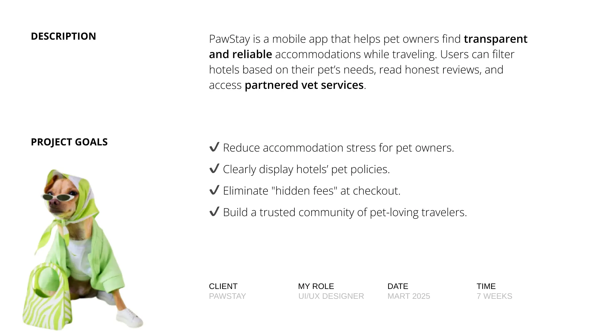 Pawstay – Evcil Hayvan Konaklama design process 2