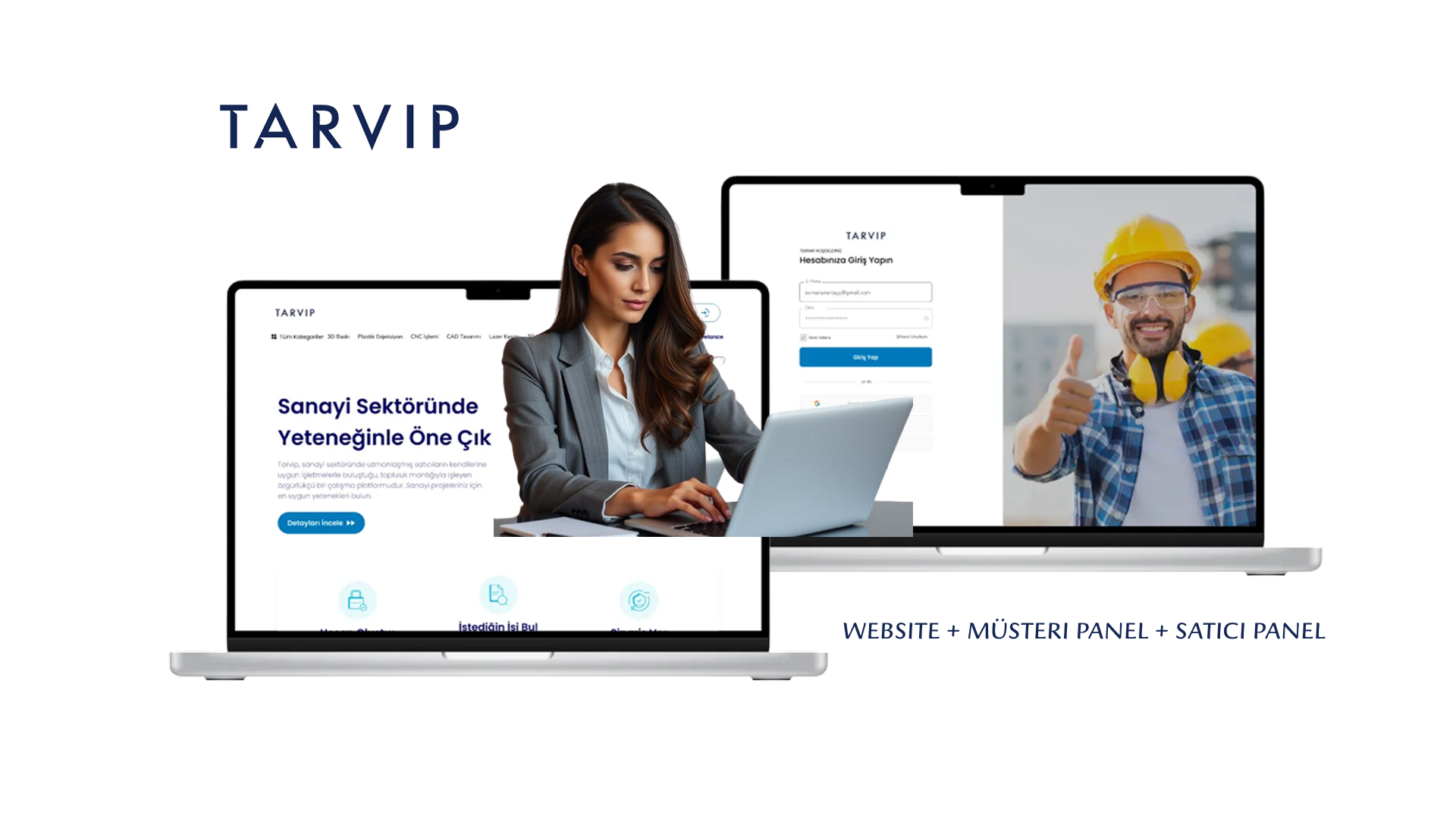 Tarvip – Endüstriyel Dijital Pazar